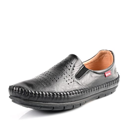 Mocassin Cuir,Mocassin Homme,Tendance - Noir