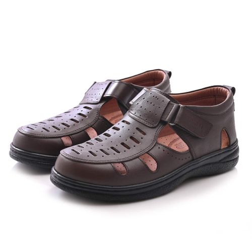 Sandale Médical Homme - Marron
