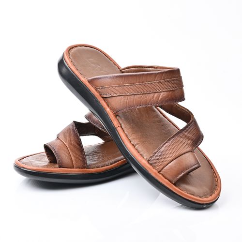 Sandale Homme Cuir,Tendance- Sabler