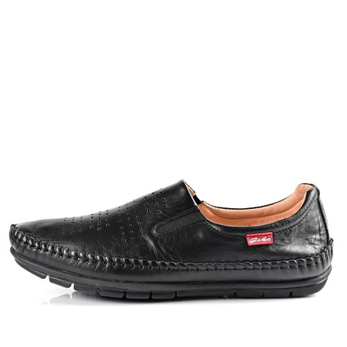 Mocassin Cuir,Mocassin Homme,Tendance - Noir