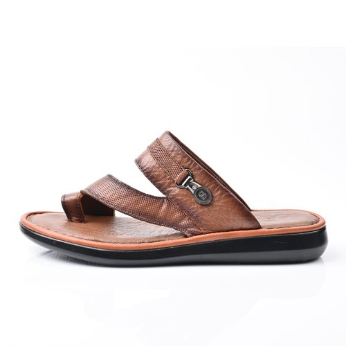 Sandale Homme Cuir,Tendance- Sabler