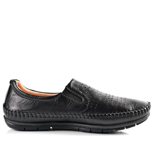 Mocassin Cuir,Mocassin Homme,Tendance - Noir