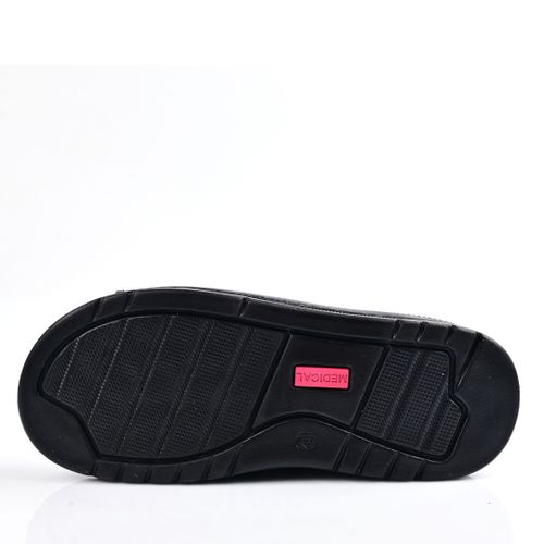 Sandale Homme En Cuir - Noir