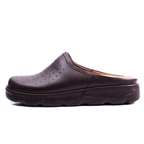 Sabot Médical,Sabot Homme - Marron.
