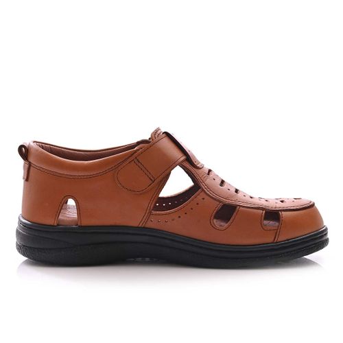 Sandale Médical Homme - Tabac
