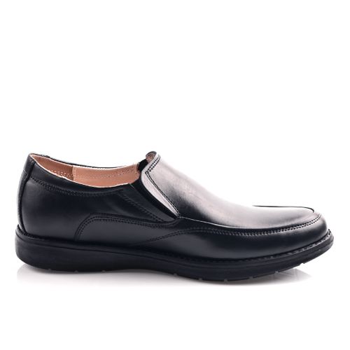 Chaussure En Cuir Pour Homme Noir