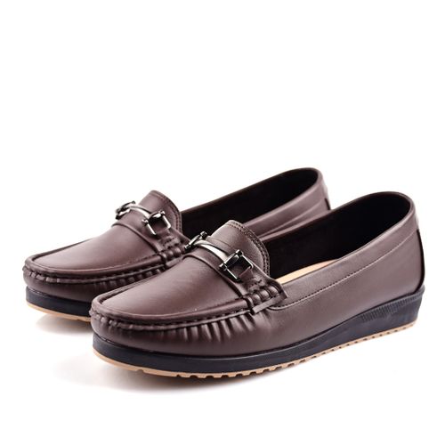 Mocassin Femme - Marron