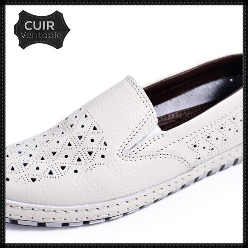 Chaussure Médical,Ballerine Médical- Beige