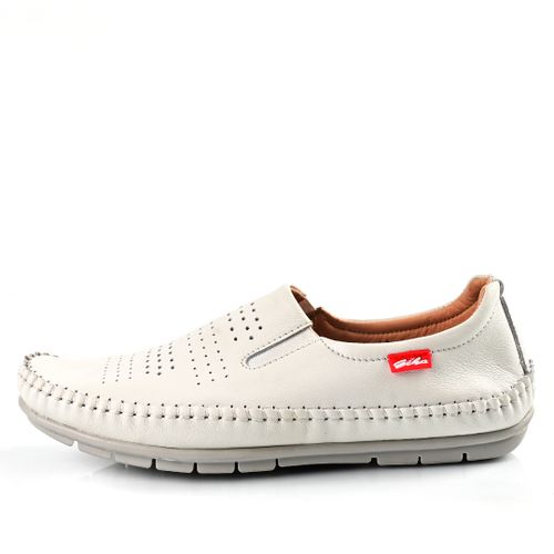 Mocassin Cuir,Mocassin Homme,Tendance - Beige