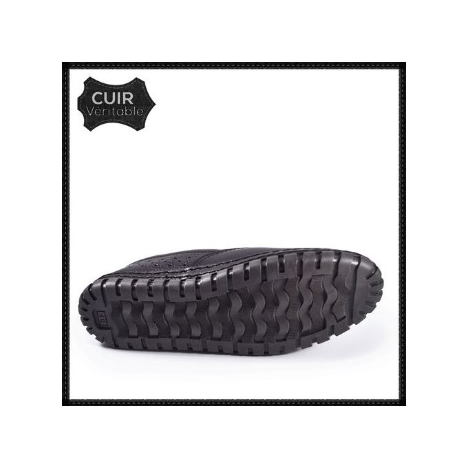 Mocassin Médical Homme- Marron