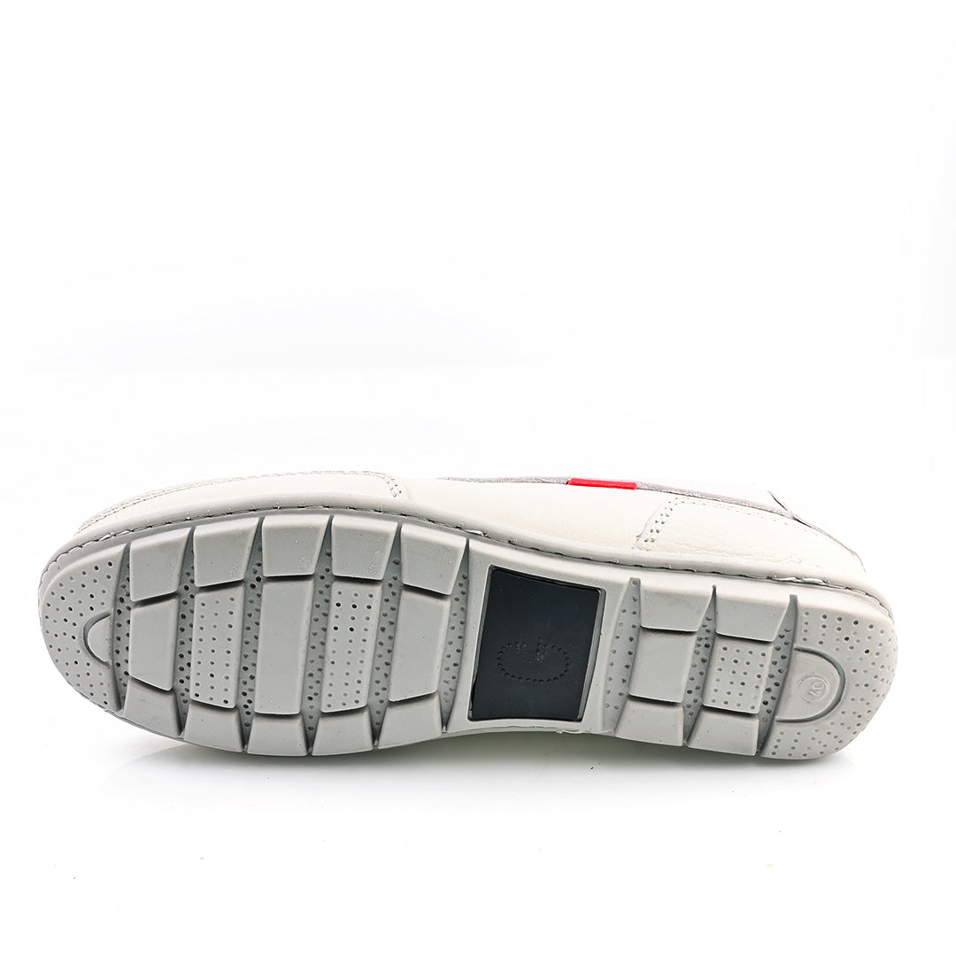 Chaussure Homme Médical En Cuir - Beige