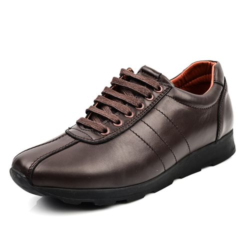 Espadrille Homme En Cuir,Chaussure Homme Marron