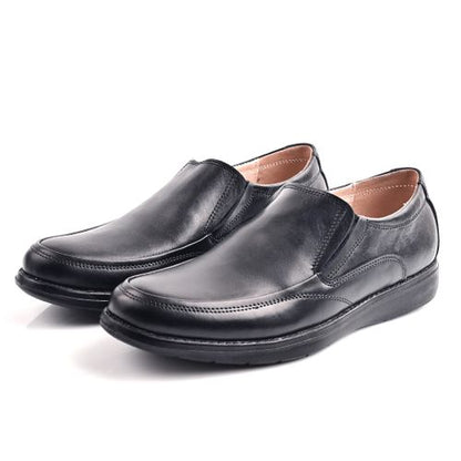 Chaussure En Cuir Pour Homme  Noir