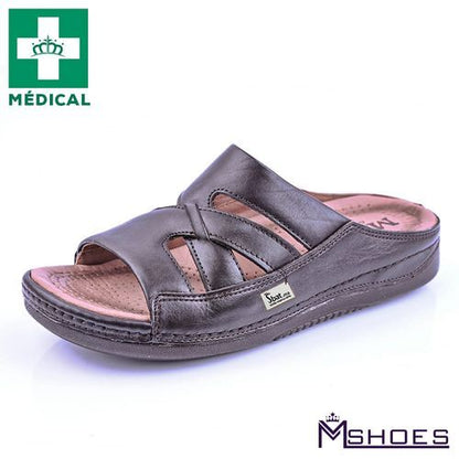 Sandale Médical Pour Homme - Marron