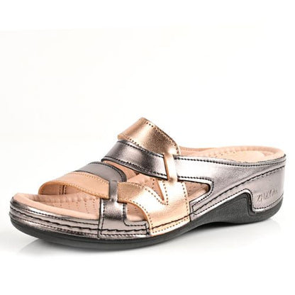 Sandale Médical Femme - Bronze