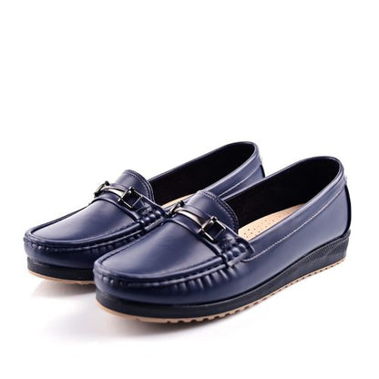 Mocassin Femme - Bleu