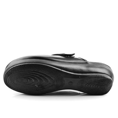 Sabots Médical Cuir Pour Femme - Noir