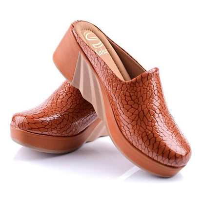 Sabot Femme,à Talon compensé - Sabler