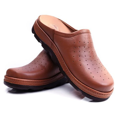 Sabot Médical,Sabot Homme -Tabac.