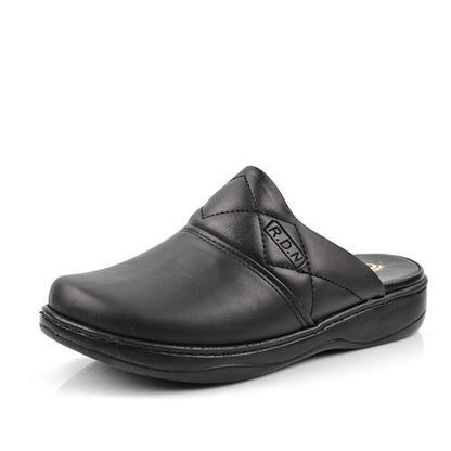 Sabot Cuir Homme- Noir