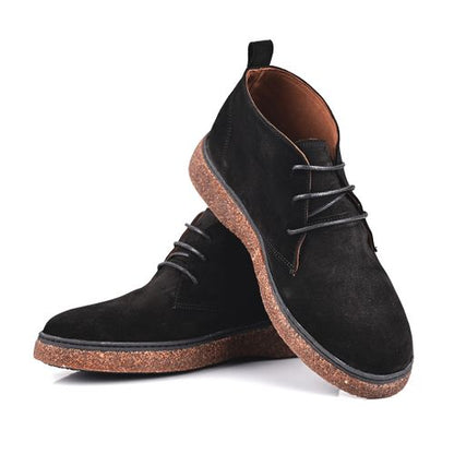 Botte Daim,Bottine Homme - Noir