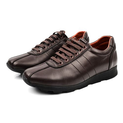 Espadrille Homme En Cuir,Chaussure Homme Marron