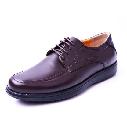 Chaussure Médical,Chaussure Cuir,Mocassins Médical - Marron