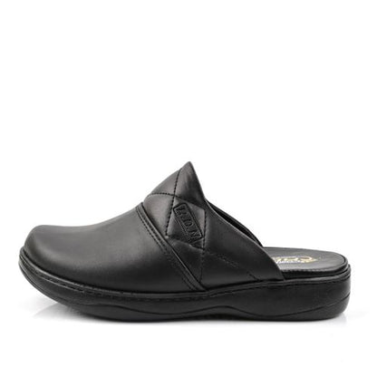 Sabot Cuir Homme- Noir