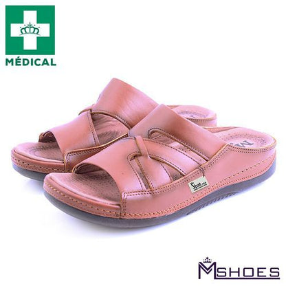 Sandale Médical Pour Homme - Tabac