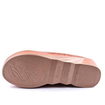 Sabot Femme,à Talon compensé - Sabler