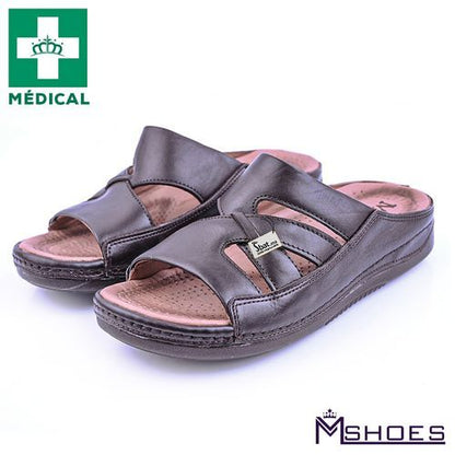 Sandale Médical Pour Homme - Marron