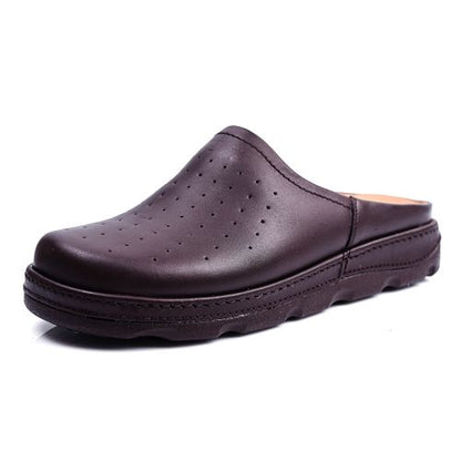 Sabot Médical,Sabot Homme - Marron.