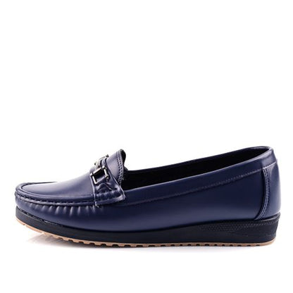 Mocassin Femme - Bleu