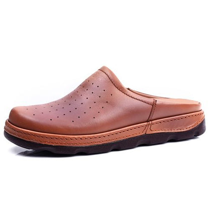 Sabot Médical,Sabot Homme -Tabac.