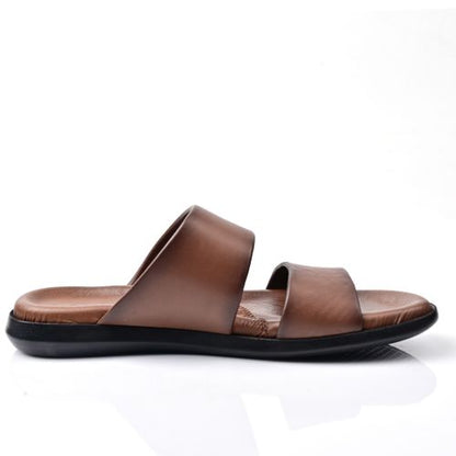 Sandale Homme Cuir,Tendance- Sabler