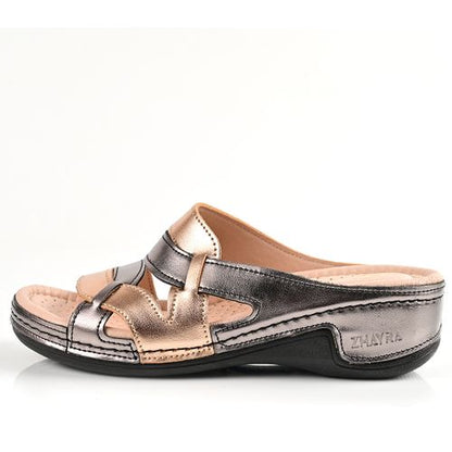 Sandale Médical Femme - Bronze