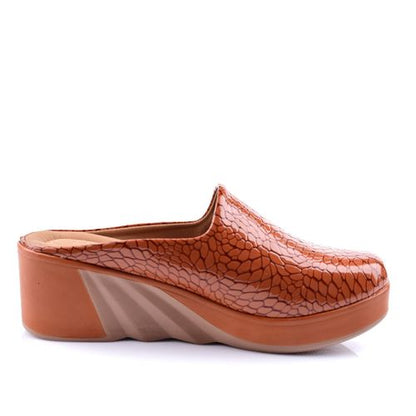 Sabot Femme,à Talon compensé - Sabler