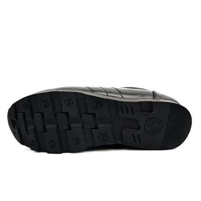 Espadrille Homme En Cuir,Chaussure Homme, Noir