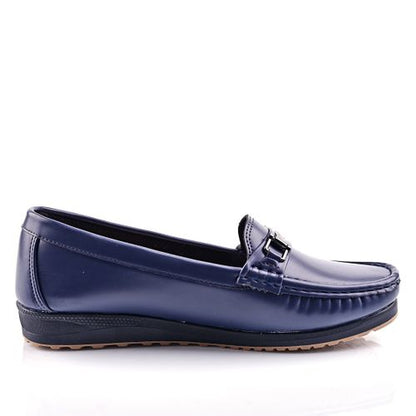 Mocassin Femme - Bleu