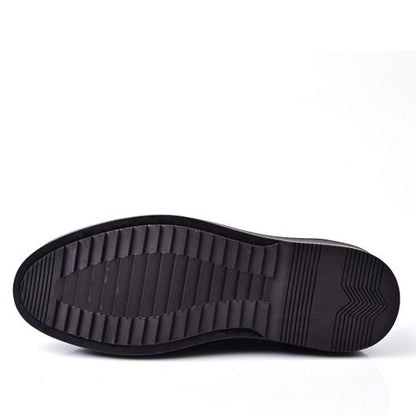 Chaussure Médical,Chaussure Homme en Cuir - Marron