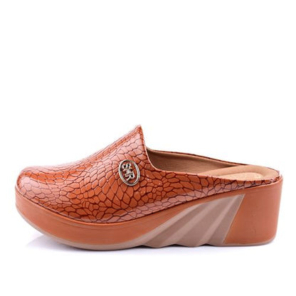 Sabot Femme,à Talon compensé - Sabler