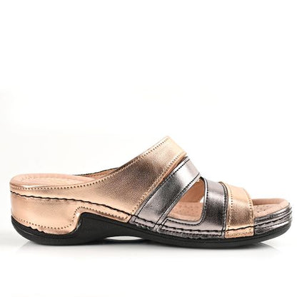 Sandale Médical Femme - Bronze