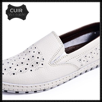 Chaussure Médical,Ballerine Médical- Beige