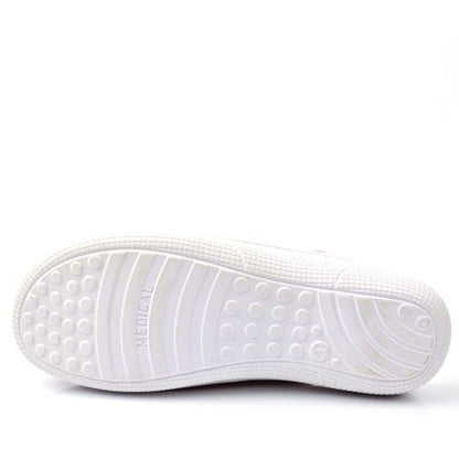 Sabots Médical,Sabot Cuir,Sabot Femme - Rose