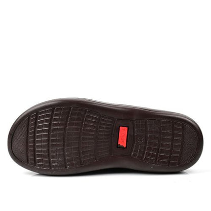 Sabot Cuir Homme- Marron