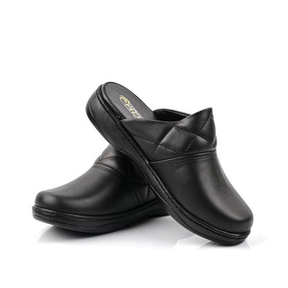 Sabot Cuir Homme- Noir
