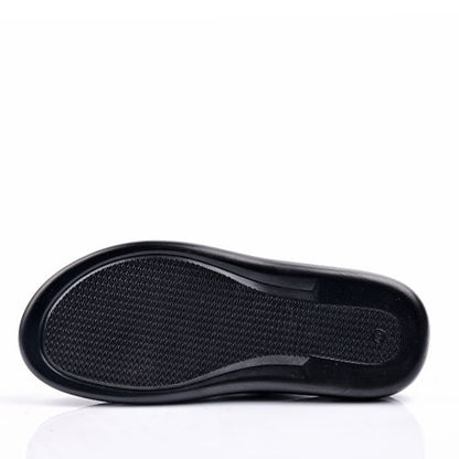 Sandale Homme Cuir -Noir