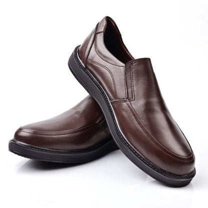 Chaussure Médical,Chaussure Homme en Cuir - Marron