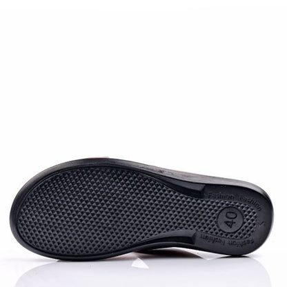 Sandale Homme Cuir- Tabac