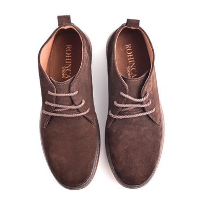 Botte Daim,Bottine Homme - Marron